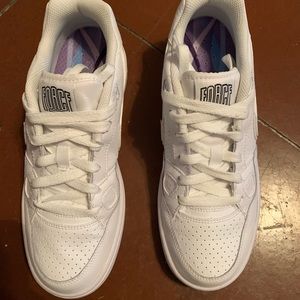 Triple White Nike Son of Force